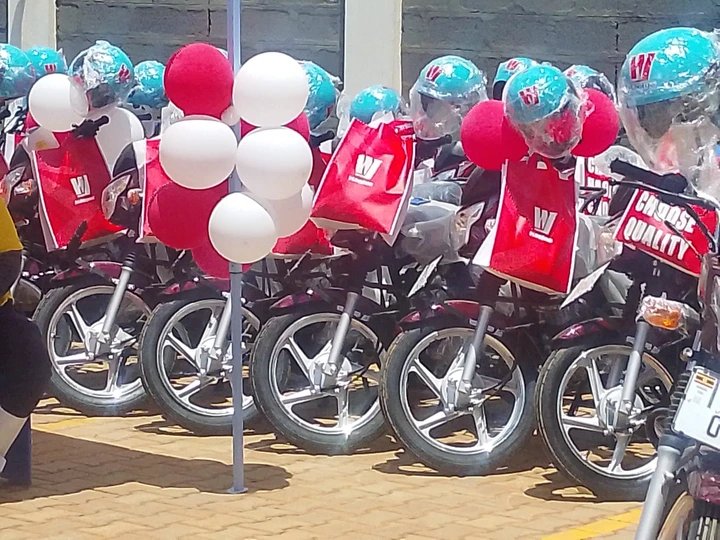 President Museveni Awards NRM Mobilisers 50 Brand-New Motorcycles Through Hajjat Amina Mukalazi